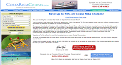 Desktop Screenshot of costaricacruises.com